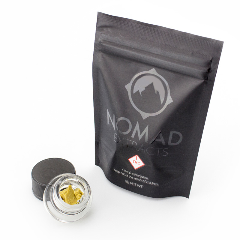 Cannabis wax from Nomad Extracts