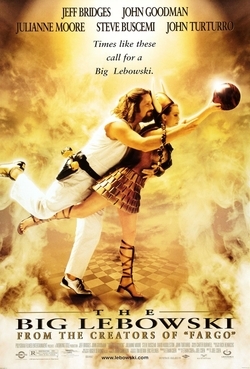 Big Lebowski (1998) movie poster. Credit wikipedia.org