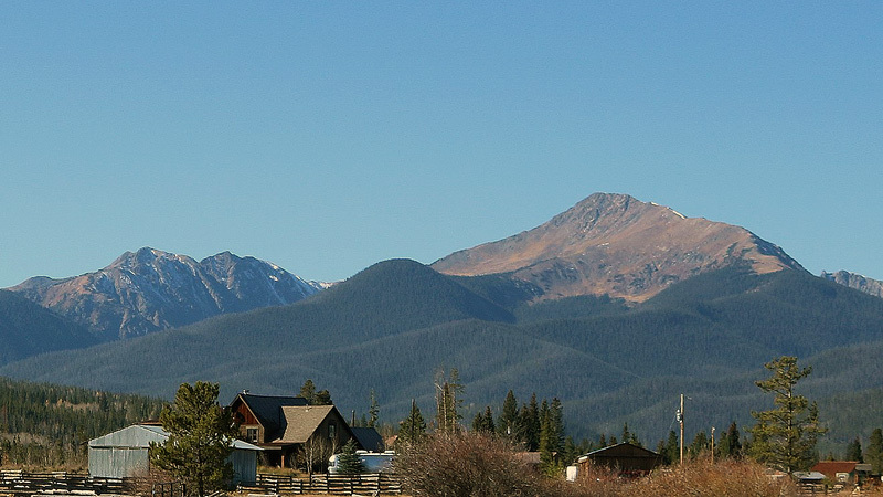 Byer's Peak, Fraser's Byers Peak in full fall splendor