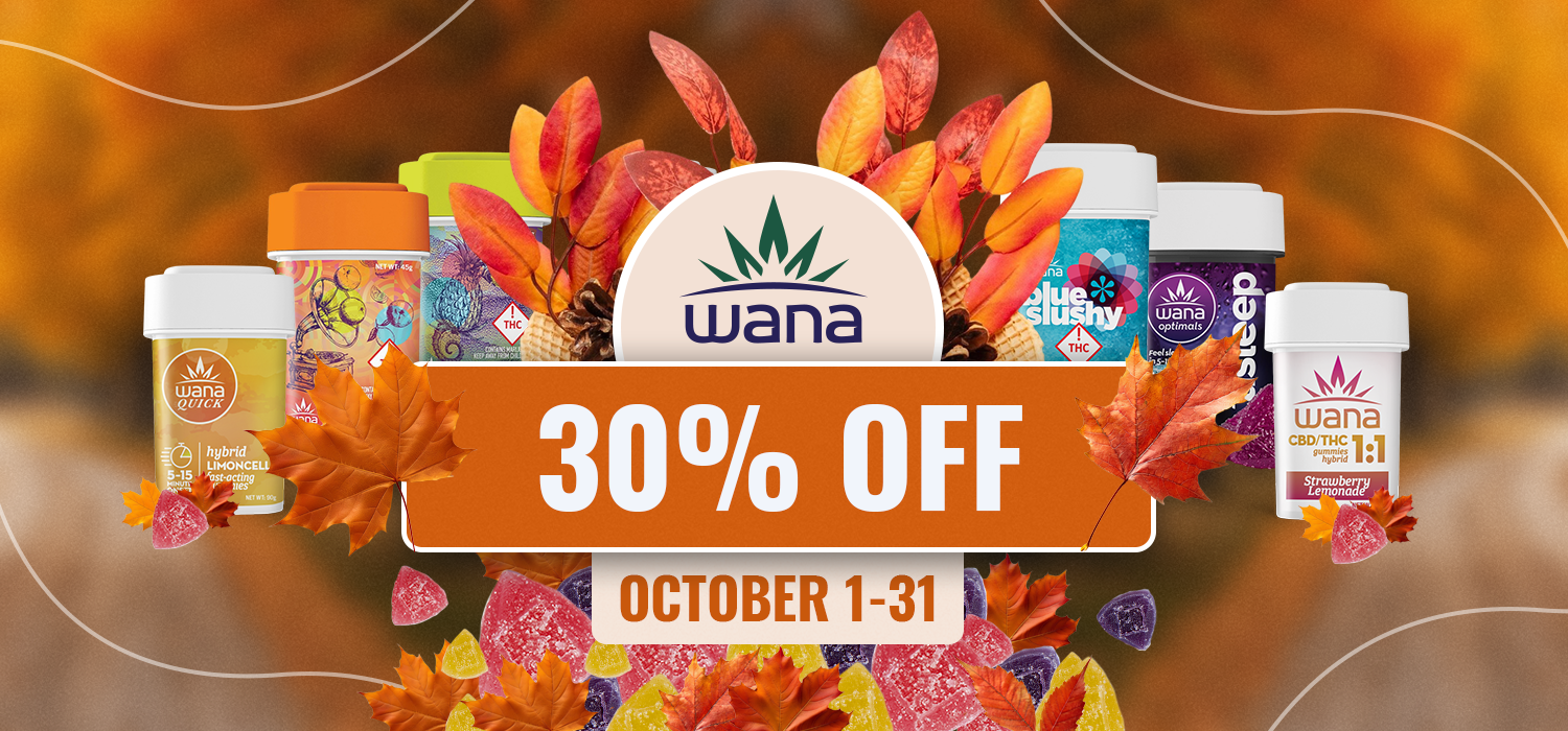 Wana October 20% OFF
