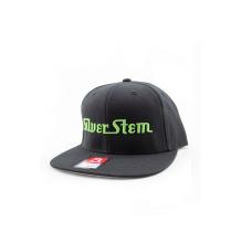 Silver Stem | Black/Green Snapback