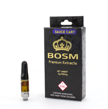 BOSM Labs Live Resin Cartridge | Grape God 500mg Med