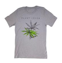 Plant Lover Tee Shirt | Grey Melange Size S