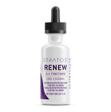 Stratos CBD Renew Tincture | 2:1 844mg Med