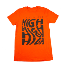 A Bit High Tee Shirt | Orange Size L