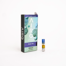 AiroPro Live Flower Cartridge | Indica 500mg Rec