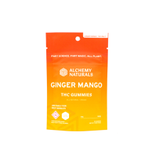 Alchemy Naturals Gummies | Daily Ginger Mango 100mg Rec