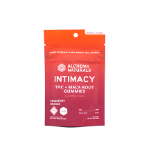 Alchemy Naturals Gummies | Intimacy Cranberry Orange 100mg Rec