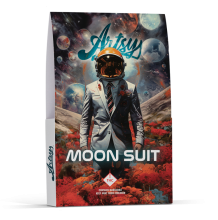 Artsy Cannabis Eighth Envelope | Moon Suit 3.5g Rec