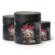 Artsy Cannabis Eighth Jars | Diamonds & Pearls 3.5g Rec