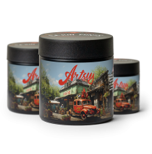 Artsy Cannabis Quarter Jar | Cajun Mints 7g Rec