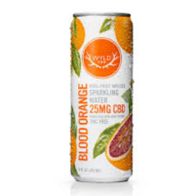 Blood Orange Hemp Sparkling Water, 25mg