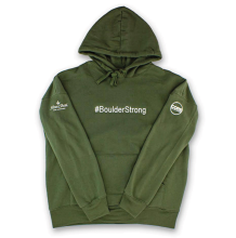 BOULDERSTRONG Hoodie | Army Green Size Small