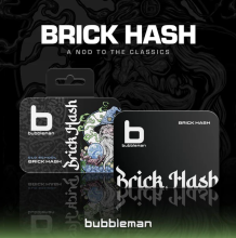 Bubbleman Solventless Brick Hash | Hybrid 1g Rec