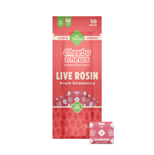 Cheeba Chews Rosin | Strawberry 100mg Rec