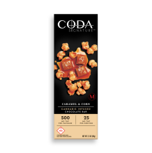 Coda Signature Chocolate | Caramel & Corn 500mg Med