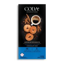 Coda Signature Chocolate PROMO 2-pack | Coffee & Doughnuts 1:1 CBD:THC 10mg Rec