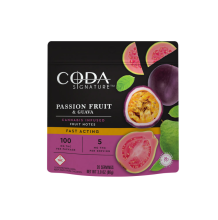 Coda Signature Fast Acting Fruit Notes | Passion Fruit & Guava 100mg Rec