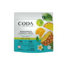 Coda Signature Fast Acting Fruit Notes | Pineapple & Tropical Fruits 1:1 100mg Rec