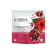 Coda Signature Fast Acting Fruit Notes | Pomegranate & Hibiscus 1:1 CBN:THC 100mg Rec