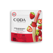 Coda Signature Fruit Notes | Strawberry & Rhubarb 1:1 400mg Med
