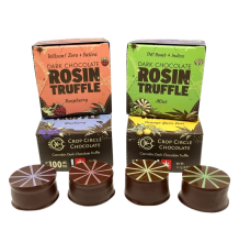 Crop Circle Chocolate Rosin Truffle | Raspberry 100mg