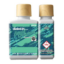 Dialed In Liquid Gummies | Death Haze 100mg Rec