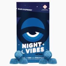 DOSD Nano Bites | Blue Raspberry Night Vibes 1:1 THC:CBN 100mg Rec