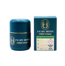 Escape Artists Relief Cream 2:1:2 | Cedar & Black Pepper 800mg Med