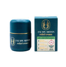 Escape Artists Relief Cream 2:1:2 | Cedar & Black Pepper 800mg Rec