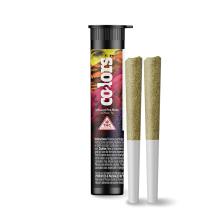 Evolab Colors Infused Preroll 2 Pack | Sweet Melon x Free Mac 1g Rec