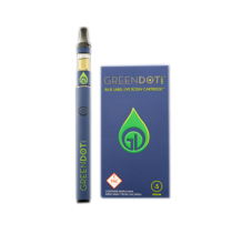 Green Dot Blue Label Live Rosin Cartridge | Peach Oblivion 500mg Rec