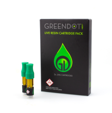 Green Dot Live Resin Cartridge Pack | Picnic 1000mg Rec