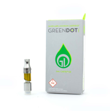Green Dot Silver Label Live Resin Cartridge | Wookie Cookie 500mg Med