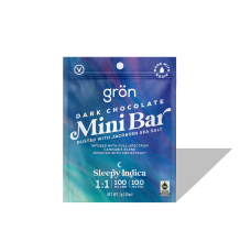 Gron Chocolate Mini Bar | 1:1 CBN Sleepy Indica Dark Chocolate 100mg