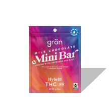 Gron Chocolate Mini Bar | Milk Chocolate 100mg