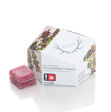 Hybrid Huckleberry Gummies, 50mg