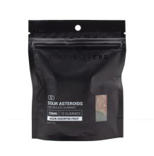 Infinite CBD Sour Asteroid Gummies | 250mg Rec