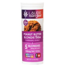 Laurie + MaryJane Baked Goods | Peanut Butter Blondie Bites 100mg