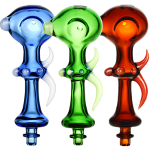 LuvBuds | Pulsar 5'' Mysticism Ornate Horned Spoon Pipe