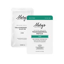 Marys Medicinals Transdermal Restore CBD Patch | 20:1 CBD 1mg Rec