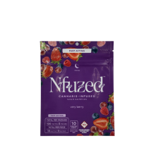 NFuzed Fast Acting Sour Gummies | Indica Very Berry 100mg Rec