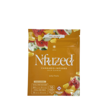 NFuzed Fast Acting Sour Gummies | Sativa Juicy Fruits 100mg Rec