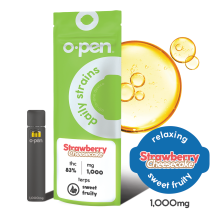 O.Pen Daily Strains All In One | Strawberry Cheesecake 1g Med