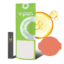 O.Pen Daily Strains All In One | Super Lemon Haze 1g Med