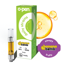 O.Pen Daily Strains Cartridge | Banana Bomb 1000mg Rec