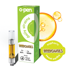 O.Pen Daily Strains Cartridge | Banana Cream Cake 1g Med