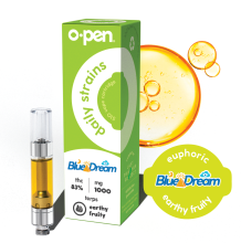 O.Pen Daily Strains Cartridge | Blue Dream 1000mg Med