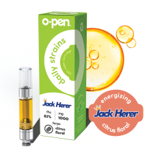 O.Pen Daily Strains Cartridge | Jack Herer 1000mg Med