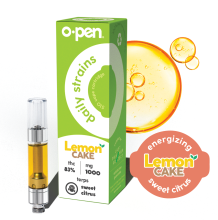 O.Pen Daily Strains Cartridge | Lemon Cake 1000mg Rec
